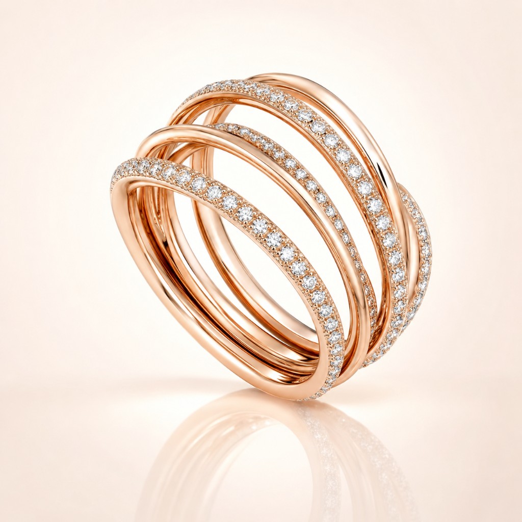 Bague Entrelacs